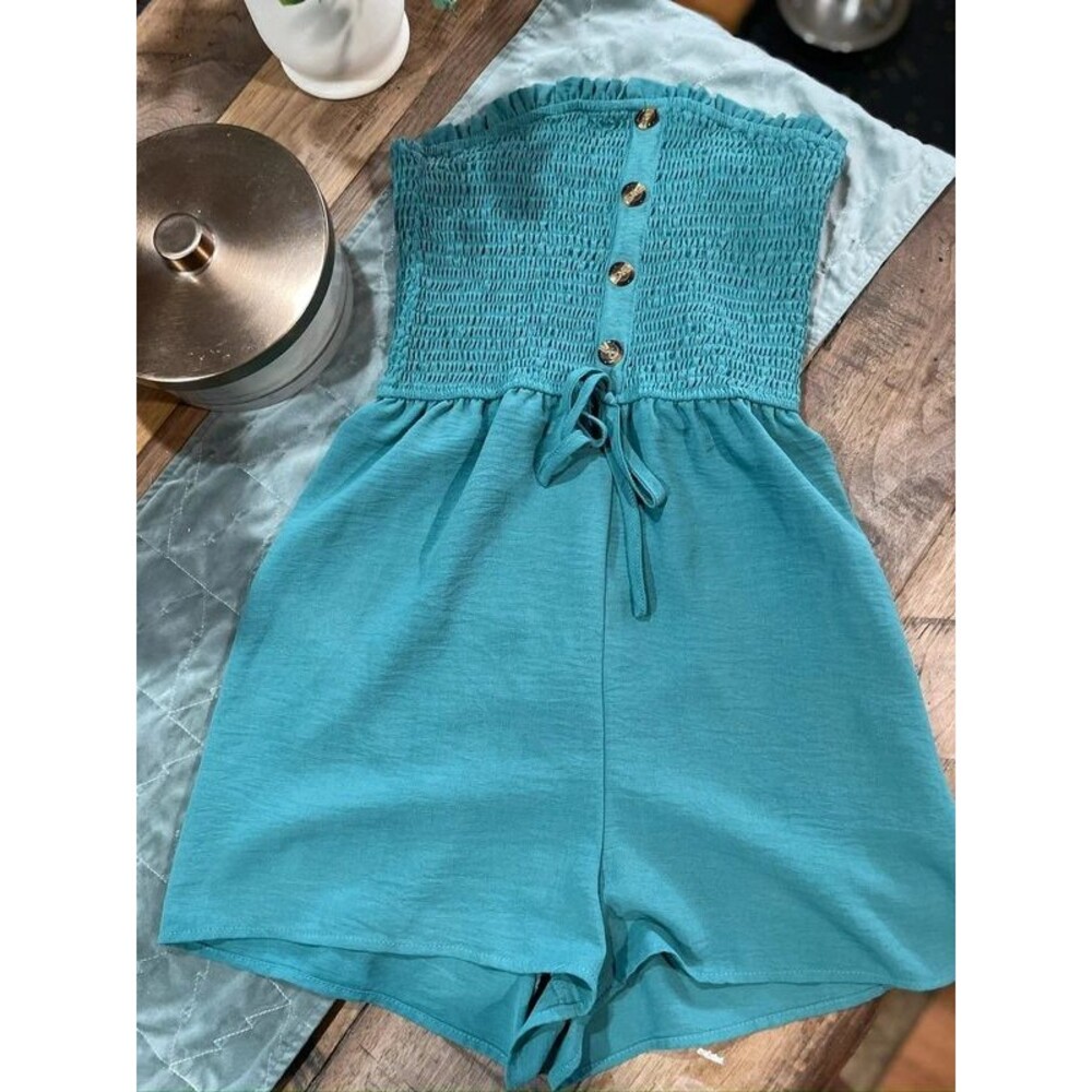 Sage green romper
